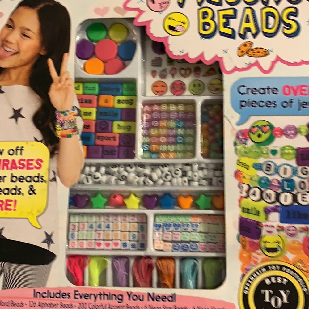 Emoticon message beads kit - Picture 2 of 7
